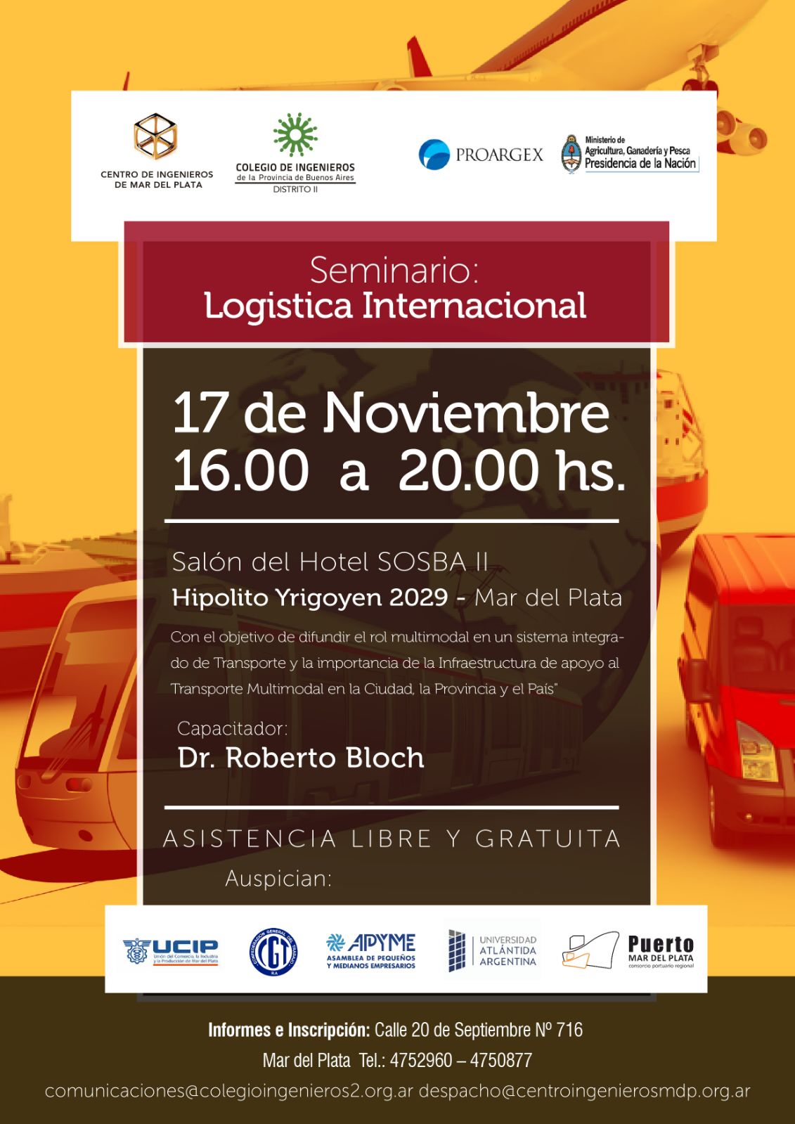 SEMINARIO LOGISTICA INTERNACIONAL