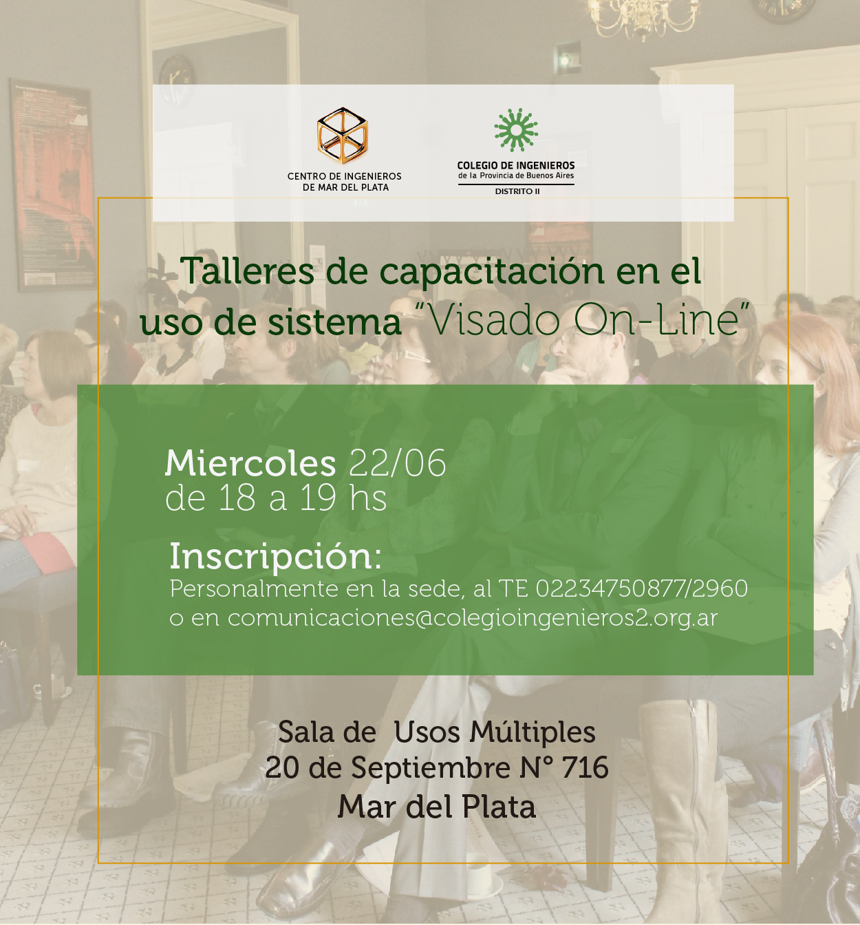 CAPACITACIN VISADO ONLINE 22 06 2016