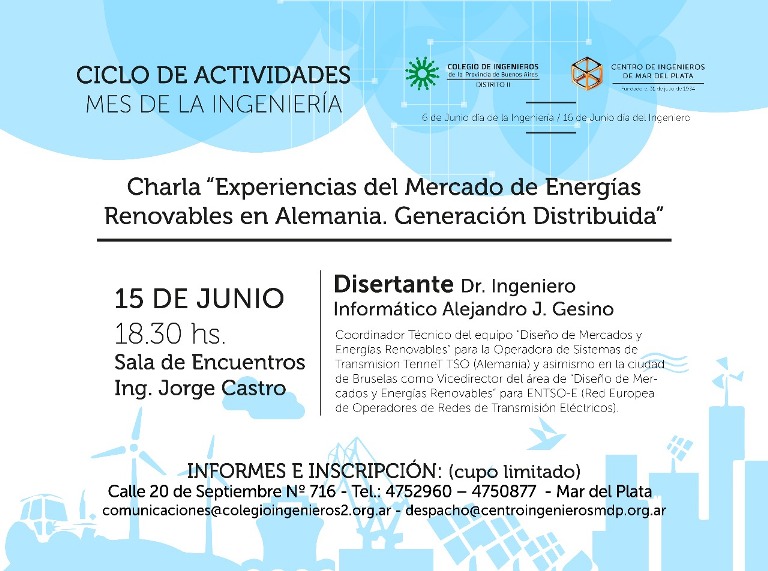 15 06 2017 EXPERIENCIAS DEL MERCADO DE ENERGIAS RENOVABLES EN ALEMANIA