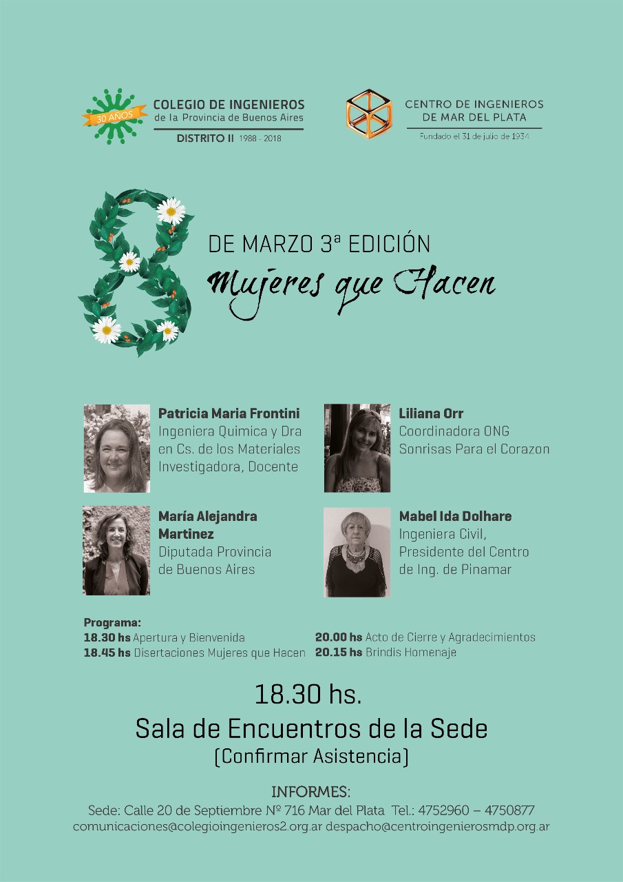 Mujeres que Hacen 2018 3º edición