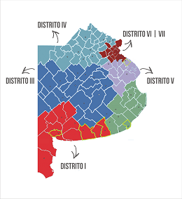 mapa de distritos10p